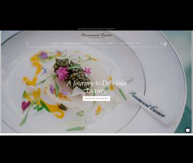 Paramount Caviar: Profile smoked food
