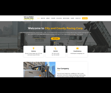 City and County Paving, Paving Ny, equipment flushing