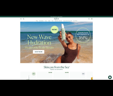 Non Toxic Skin Care I Vegan + Organic Seaweed I 3528 non