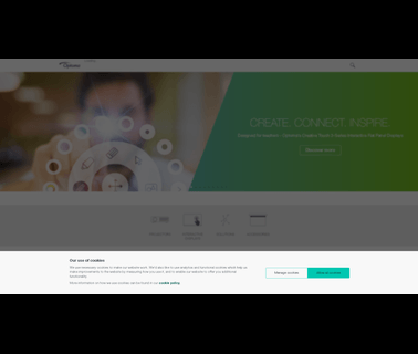 Optoma Technology, screen big