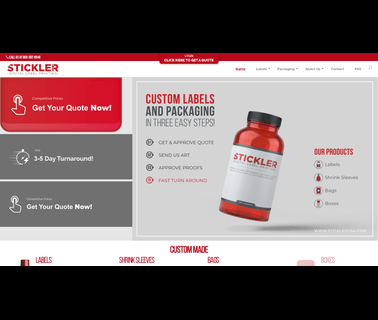 Stickler Usa food labels