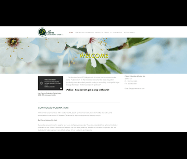 Pollen Collection and Sales pollen manufacturer