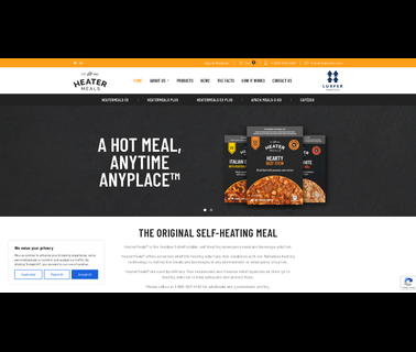 Heatermeals beverage hot