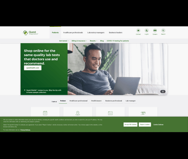 Quest Diagnostics: Home man one