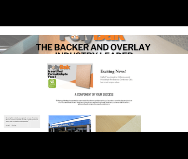 Richwood Industries, Makers Of Polybak butternut lumber