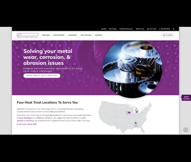 Advanced Heat Treat Corp plasma television