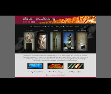 Slater Sculpture Fountains and Me forms sculpture