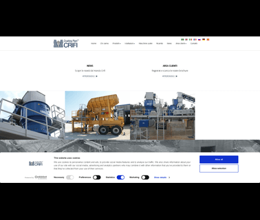 Crifi Crushing Plant drum crushing
