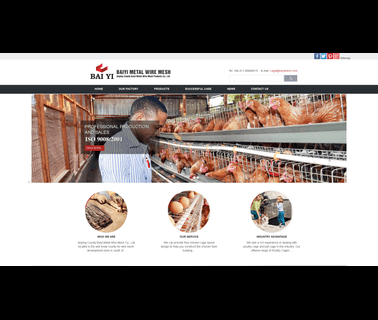 Anping County Baiyi Metal Wire Mesh Products chicken cage mesh