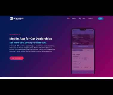 Dealerapp Vantage advertising communication