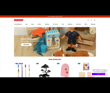 Kikkerland Design educational puzzle