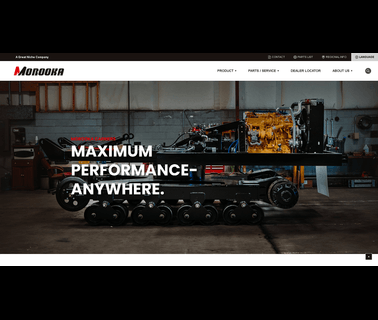 Morooka Rubber Track Carriers; Exclusive track rubber