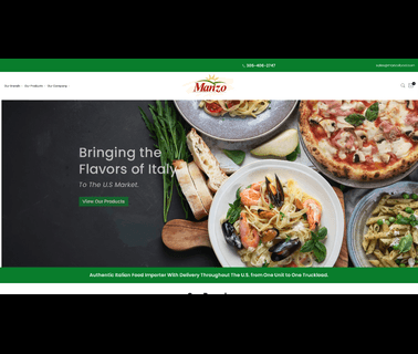 Manzo Food Sales cheese pizza