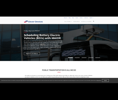 Clever Devices Ltd. displays passenger