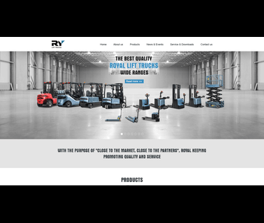 Royal Forklift Jiangsu diesel range
