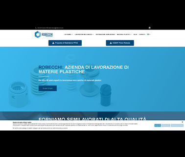 Robecchi: Lavorazione Plastica Ptfe - 100 ptfe