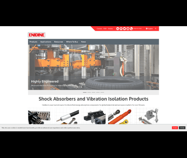Enidine closers concealed