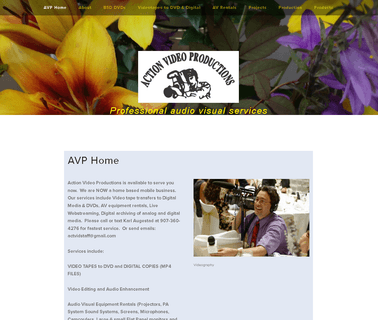 Action Video Productions photographic supply