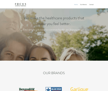 Focus Consumer Healthcare 2013 consumer