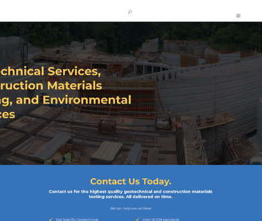Geotechnical and Testing Services Geotechnical Services july and