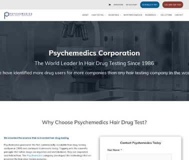 Psychemedics Corporation defense police flashlight