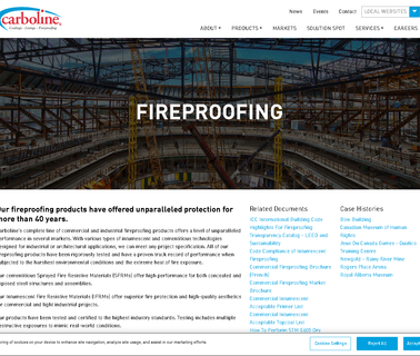 A, D Fire Protection Systems fire insulation
