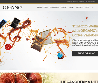 Organo Gold Enterprises grocery provider