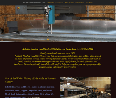 Reliable Hardware and Steel hardware fabrication