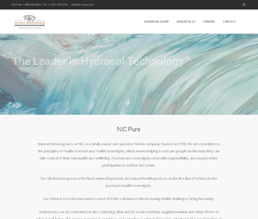 Sovereign Silver By Natural-Immunogenics Corp. 125 silver