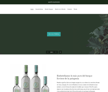 Mawün Rainwater: Profile carbonated water