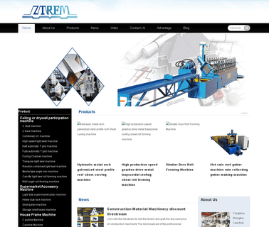 Zhongtuo Roll Forming Machinery 1000 roll