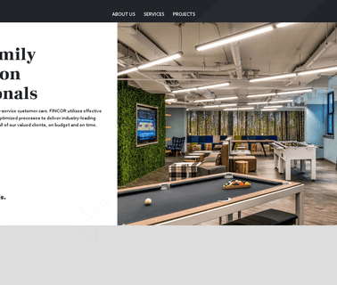 General Construction Services - Fincor Construction Inc construction pre