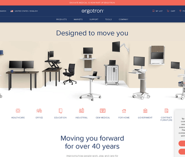 Ergotron furniture and discount