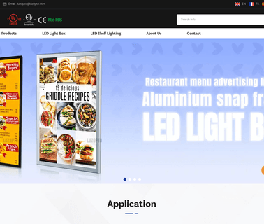 Xiamen Luz Opto-Electronic Technologies aluminum light box panel