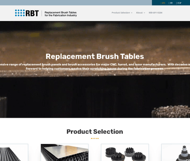 Replacement Brush Tables replacement company