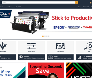 Home - Lexjet Corporation large photo printers