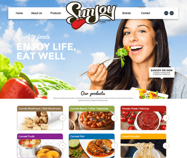 Sunjoy Trading vegetables ready