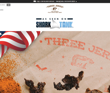 Three Jerks Jerky duck jerky