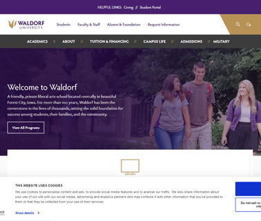 Waldorf University education management