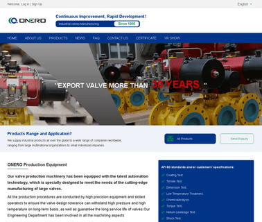 Zhejiang Onero Valve steel ball globe valve