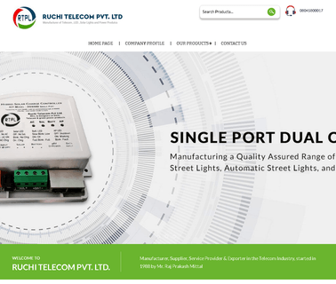 Ruchi Telecom solar security lights
