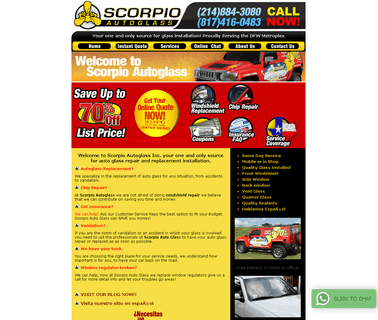 Scorpio Auto Glass atv windshield