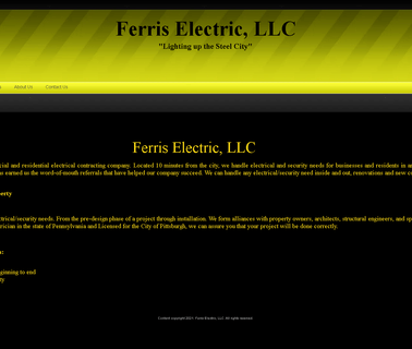 Welcome to Ferris Electric fire products