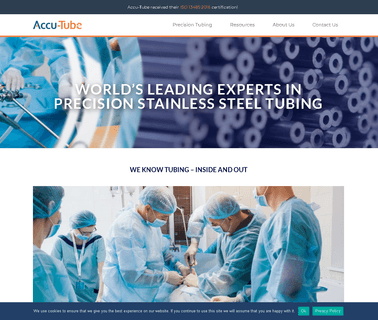 Accu-Tube Corp brass fabrication