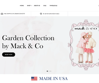 Home - Mack & Co toddler athletic