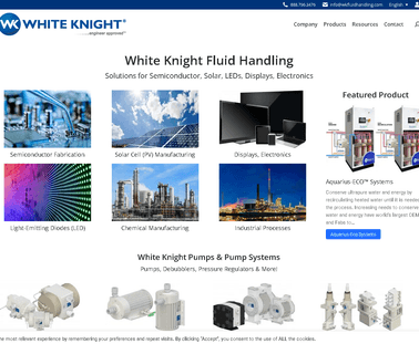 White Knight Fluid Handling acid water machine