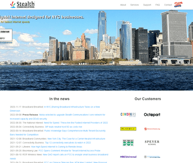 Stealth Communications:Business Gigabit Internet in Nyc cisco gigabit
