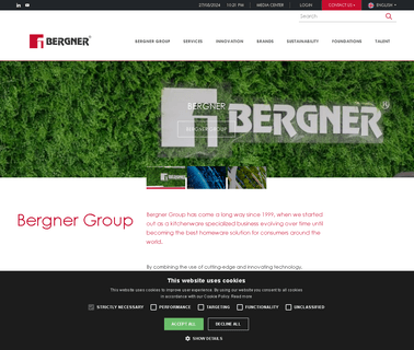 Bergner Europe kitchen gourmet