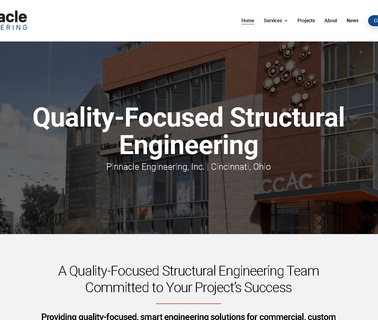 Pinnacle Engineering cincinnati services