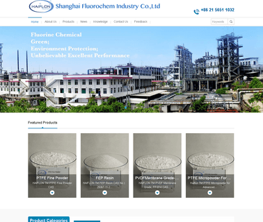 Shanghai Fluorochem Industry fep polyimide